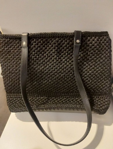 Zdjęcie oferty: Torebka ręcznie wykonana z podszewką 25 cm x 35 cm