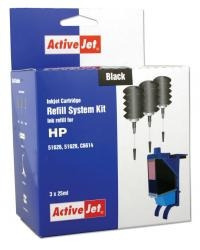 Zdjęcie oferty: APH-K20 Aplikator 3x25ml do HP czarny ActiveJet