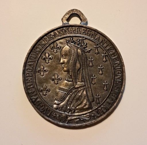 Zdjęcie oferty: Medal  domino\ Anna Bretońska Francja