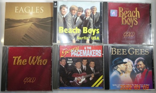 Zdjęcie oferty: The Eagles, The Beach Boys i inne 8CD