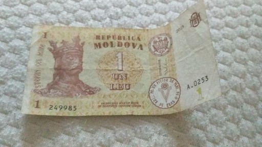 Zdjęcie oferty: Leu Lei z Mołdawii Moldau pieniądze aktualne