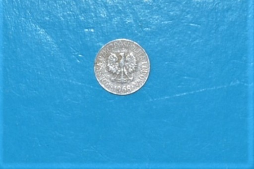 Zdjęcie oferty: 20 gr. 1968 r. destrukt menniczy - moneta cieńsza 