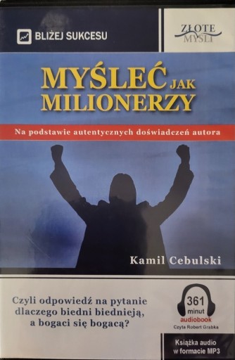 Zdjęcie oferty: Myśleć jak milionerzy Kamil Cebulski