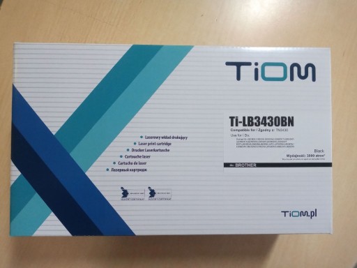 Zdjęcie oferty: Toner BROTHER TN-3430 zamiennik czarny TiOM