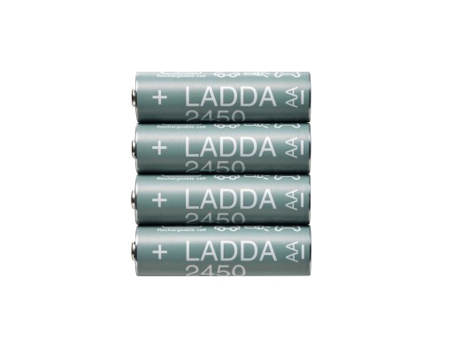 Zdjęcie oferty: Akumulatorki Ikea LADDA HR06 AA 1.2V 2450mAh 4szt.