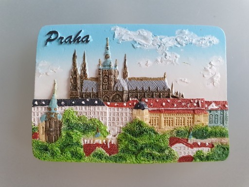 Zdjęcie oferty: Magnes na lodówkę Praga