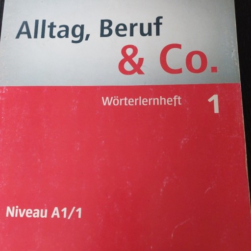 Zdjęcie oferty: Alltag,Beruf&Co. Wörterlernheft 1. Niveau A1/1