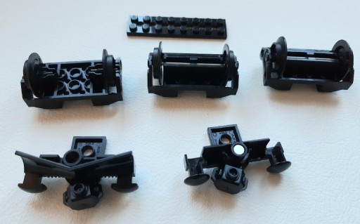Zdjęcie oferty: Klocki Lego zderzaki z magnesami wózek do pociągu