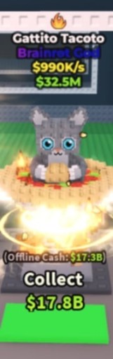 Zdjęcie oferty: Gattito Tacoto Steal a brainrot Roblox