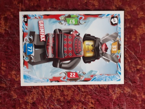 Zdjęcie oferty: Karta lego ninjago (Grimfax) seria 5