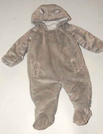 Zdjęcie oferty: _George_Fajny szary kombinezon na wiosnę_R.62/68