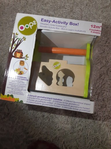 Zdjęcie oferty: Easy-Activity Box. Drewniany Sorter Edukacyjny