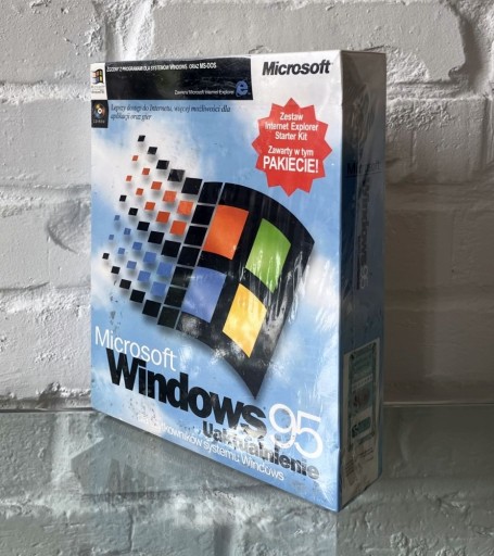 Zdjęcie oferty: (BOX, FOLIA) Windows 95 wersja polska