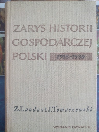 Zdjęcie oferty: Zarys historii gospodarczej Polski 1918-1939.