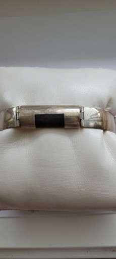 Zdjęcie oferty: Stara srebrna bransoletka prosta forma
