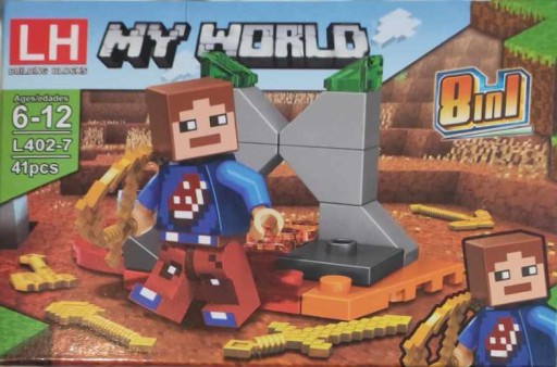 Zdjęcie oferty: KLOCKI MY WORLD 41 PCS