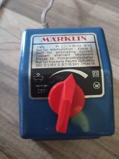 Zdjęcie oferty: Marklin trafo 6511 transformator do kolejki