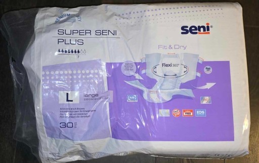 Zdjęcie oferty: SENI Pieluchomajtki  Super Seni Plus  r. L