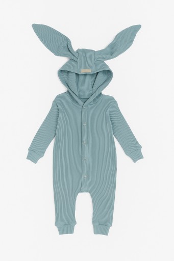 Zdjęcie oferty: Pajac niemowlęcy z Kapturem Harmony Blue 80/86