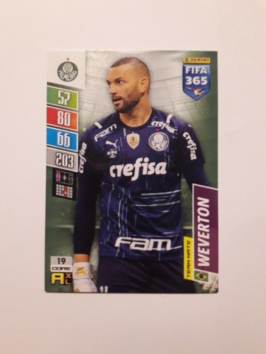 Zdjęcie oferty: PANINI FIFA 365 2022 WEVERTON   19