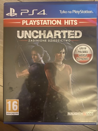Zdjęcie oferty: Gra Uncharted Zaginione Dziedzictwo PS4