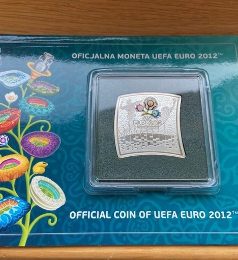 Zdjęcie oferty: Moneta srebro 20 zł EURO 2012 Mistrzostwa Europy