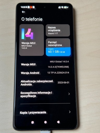 Zdjęcie oferty: SMARTFON XIAOMI 11T