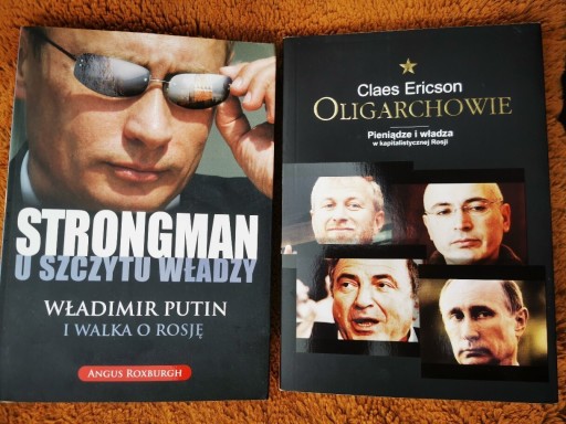 Zdjęcie oferty: Książki o Putinie i oligarchach 