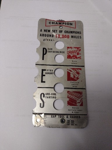 Zdjęcie oferty: Champion Plugometer. Szablon do świec zapłonowych