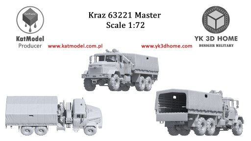 Zdjęcie oferty: Kraz 63221 Master    1/72