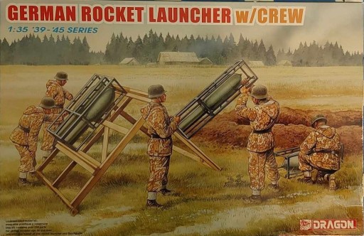 Zdjęcie oferty: 1:35 German Rocket Launcher w/Crew