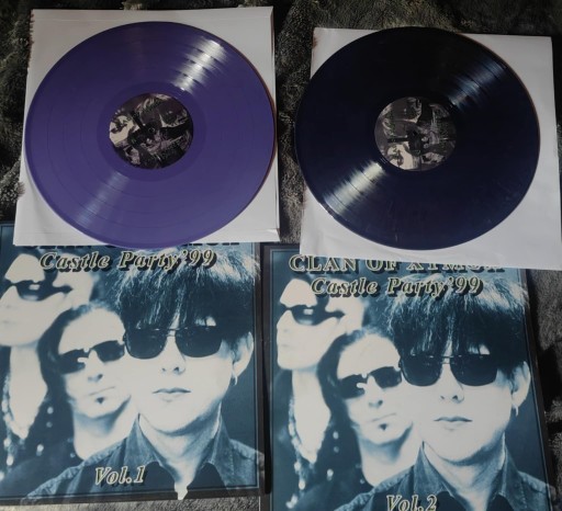 Zdjęcie oferty: Clan OF Xymox Castle Party 99 Podwójny fioletowy WINYL NOWY. Unofficial
