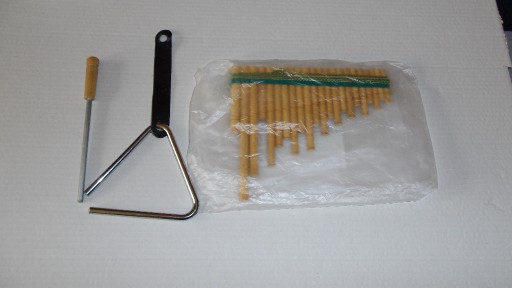 Zdjęcie oferty: 22 Pipes Pan Flute + trójkąt = zestaw 2W1