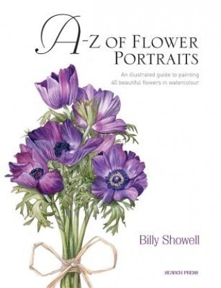 Zdjęcie oferty: A-Z of Flower Portraits B Showell  Akwarele Art