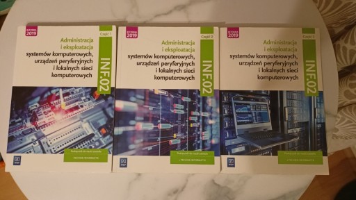 Zdjęcie oferty: Podręczniki INF02 wszystkie części 