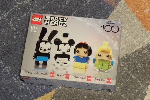 Zdjęcie oferty: LEGO 40622 Brick Headz Disney 100. urodziny