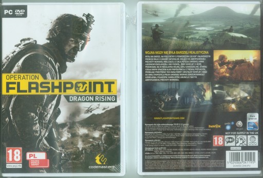 Zdjęcie oferty: Operation Flashpoint: Dragon Rising PC (folia)