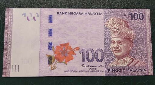 Zdjęcie oferty: Malezja 100 ringgit UNC 