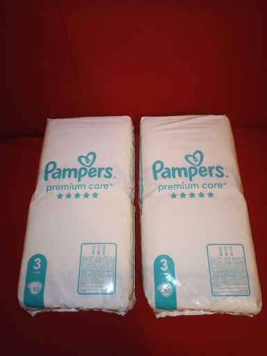 Zdjęcie oferty: Pieluchy jednorazowe Pampers Premium Care 100 szt.