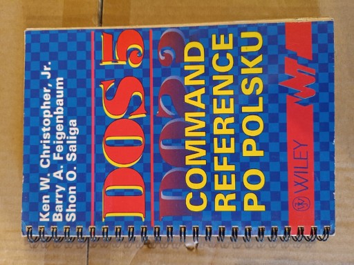 Zdjęcie oferty: Książka MS DOS 5 wydanie 1993