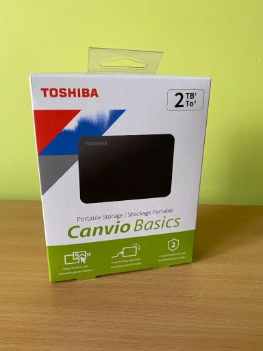 Zdjęcie oferty: Dysk zewnętrzny Toshiba Canvio Basics 2TB USB 3.0