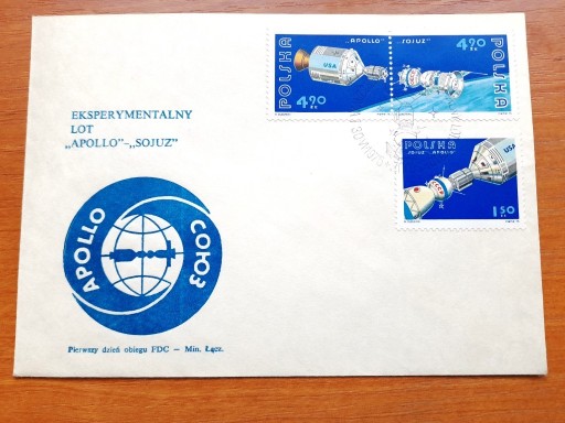Zdjęcie oferty: FDC -1793 ,  2239- 41 - Apollo- Sojuz