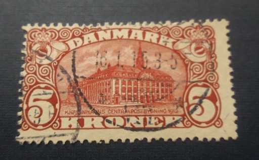 Zdjęcie oferty: Znaczek Dania 1912 kasowany