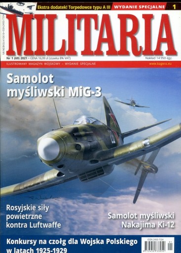 Zdjęcie oferty: "Militaria" Ilustr. mag. historyczny 2021 nr 1(69)