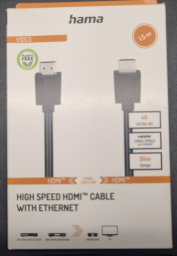 Zdjęcie oferty: Kabel HDMI Hama 1,5 m 