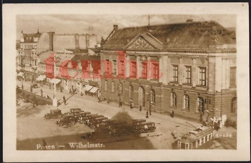 Zdjęcie oferty: POZNAŃ Posen Wilhelmstrasse tramwaj foto