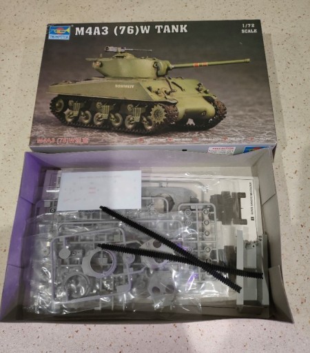 Zdjęcie oferty: Trumpeter 07226 M4A3 76 (W) Tank 1/72