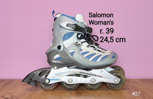 Zdjęcie oferty: Rolki Salomon dla kobiet - 39/ 24,5 cm X-Trainer