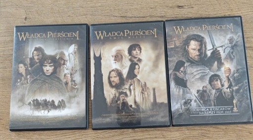 Zdjęcie oferty: Trylogia Władca Pierścieni DVD