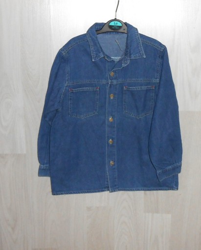 Zdjęcie oferty: St.Bernard niebieska  koszula chlopięca jeans 7/8
